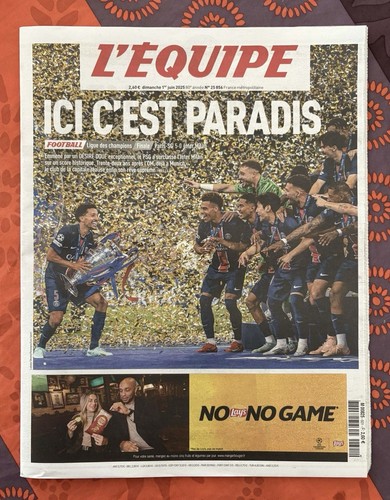 Journal équipe 25856 - journal, l'équipe