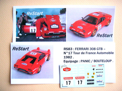 Rs083 decal restart - decal, 1/43