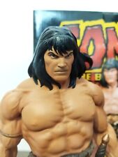 Statue Cold Cast Porcelain Conan Barbarian Numérotée Hard Hero Comics