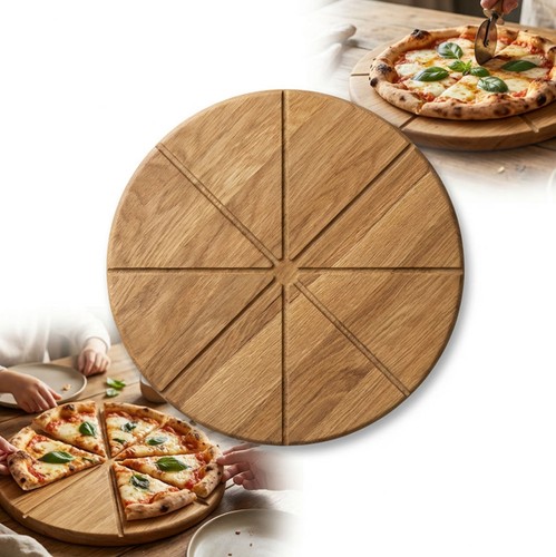 Plateau pizza rond en - plateau,