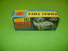 CORGI TOYS 261 JAMES BOND ASTON MARTIN DB5 BOITE VIDE D'ORIGINE-EMPTY BOX