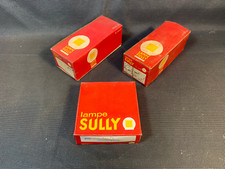 Lot de 3 anciennes boîtes de diverses ampoules SULLY garage automobile