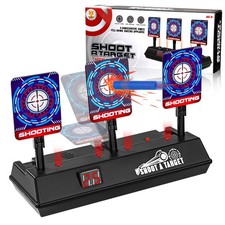 Cible pour Pistolet Nerf N-Strike Elite/Mega/Rival, 3 Cibles de Jeu Cible Éle...
