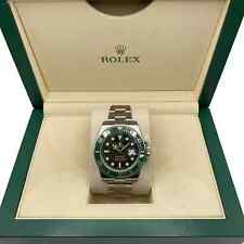 Rolex Submariner Date Hulk Acier Céramique Vert Dial Montre Automatique 116610LV