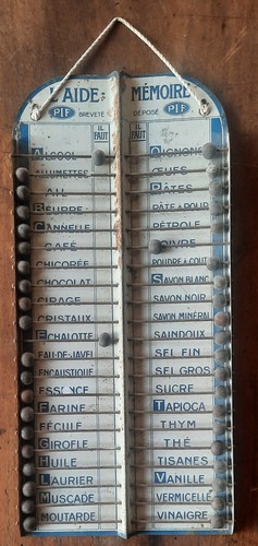 Ancienne plaque tole - ancienne,