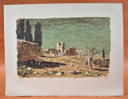 Lithographie xxème siècle - siècle,