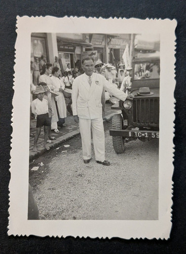 Photo indochine commissaire - indochine,