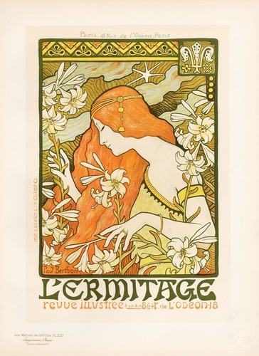 Berthon affiche art nouveau - p.,