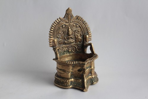 Lampe huile déesse laxmi - lampe,