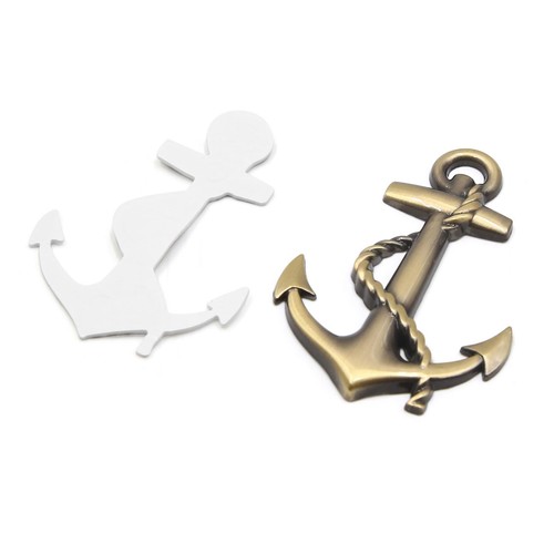 Bateau cuivré métal forme - cuivré,