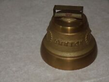 PETITE CLOCHE EN BRONZE ou