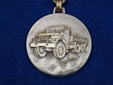 JOLI Nice RARE TOP ++ PORTE-CLES Key ring - BERLIET ? - CAMION BENNE Truck