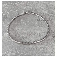 Bracelet Maille Serpent 19CM