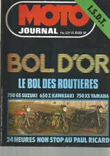 MOTO JOURNAL N°329 BOL D'OR /