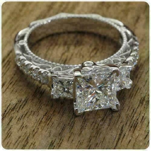 Bague fiançailles simulée - bague,