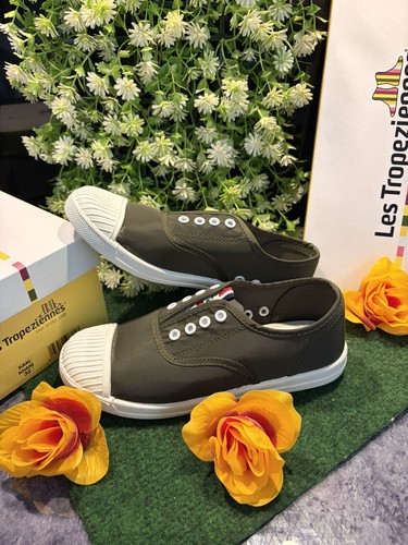 Chaussures basse toile - basse, en