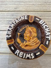 RARE CENDRIER CHAMPAGNE BICHAT.REIMS