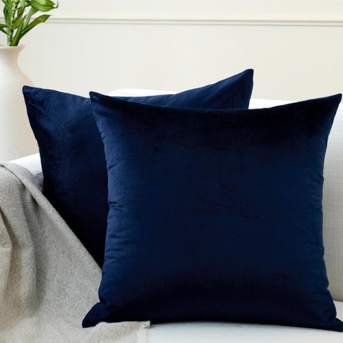 Housses coussins velours - , 45x45