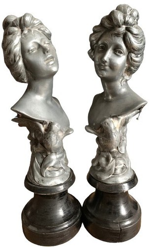 Paire buste femmes art - buste,