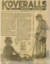 Levi Strauss Kids Koveralls