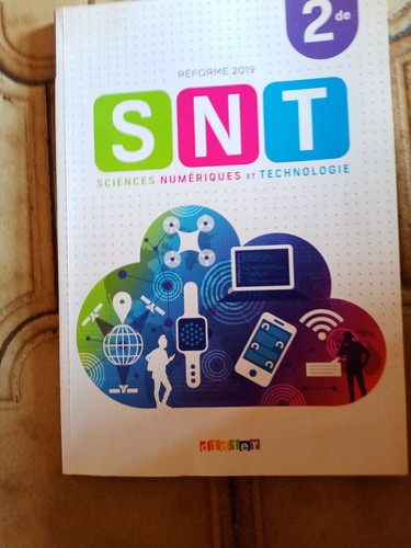 Livre snt sciencces numeriques - snt,