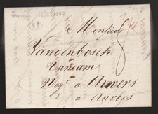 LAC  Amiens / Anvers 1817