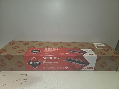 Rubi tool speed - speed, 72