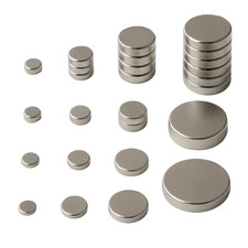 Aimants à disque et cylindre en néodyme extrêmement puissants - ronds,...