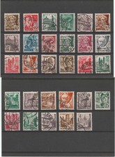 COLONIES FRANCAISES - ALLEMAGNE 27 timbres différents oblitérés cote 38 €