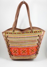 Sac Cabas Hmong avec laçage - 45x33 - sac ethnique
