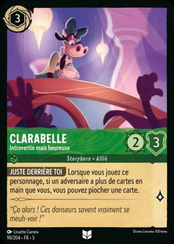 Clarabelle introvertie mais - clarabelle,
