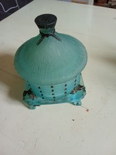 un sucrier opaline de foire