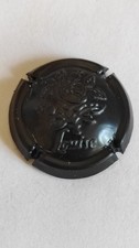 Capsule de champagne POMMERY NR n° 105 c cuvée Louise estampée noir  32 mm