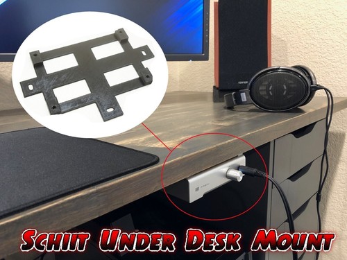 Custom under desk mount for - custom,