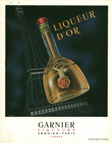Publicité ancienne liqueur - publicité,