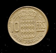 MONACO - Pièce de 10F de 1950
