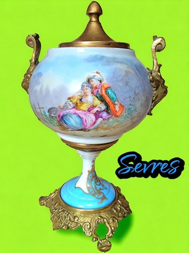 Sevres porcelain vase - porcelain, vase/urn