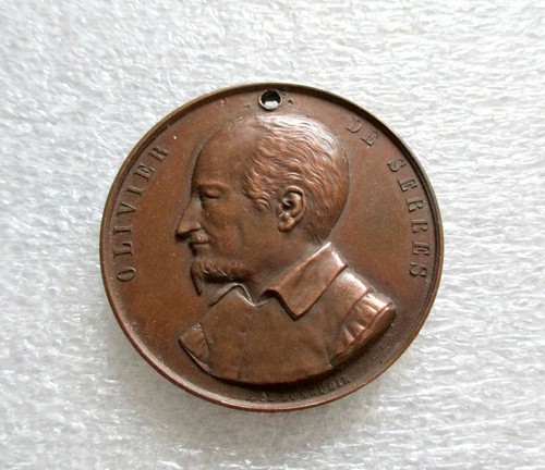 Médaille cuivre olivier de - en,