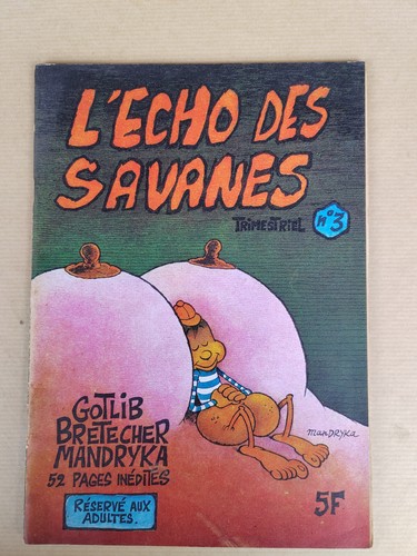 Revue echo des savanes - revue, l'echo
