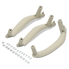 3x Poignée de Porte Aménagement Intérieur à Gauche + Droite Gris pour BMW X5 F15