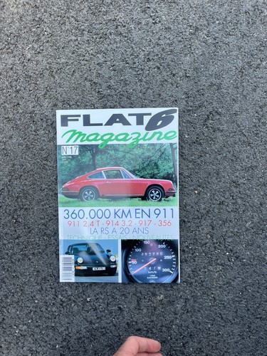 Magazine flat porsche 911 - magazine,