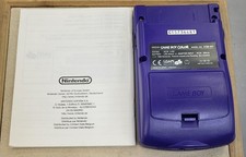 Console Sony Game Boy Color violette