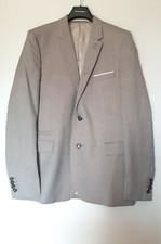 THE KOOPLES VESTE DE COSTUME EN LAINE COUPE FITTED FR 52 - UK/US 42 GRIS BEIGE