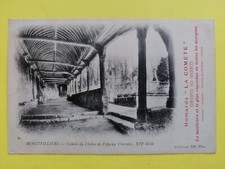 cpa publicitaire 1900 Homards "La Comète" MONTIVILLIERS Galerie Cloitre Charnier