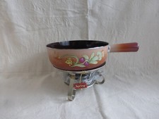 poêlon à fondue tôle émaillèe,silit schweiz svizzera,spring