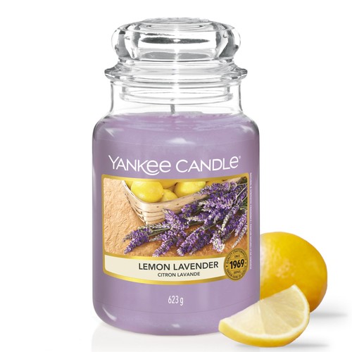 Bougie parfumée citron - bougie,