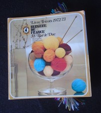 LIVRE TRICOTS 1972 73 BERGERE