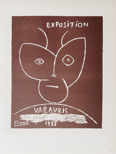 Pablo picasso affiche - affiche, 1955