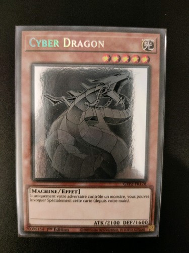 Carte cyber dragon - carte,