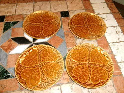 Assiettes dessert en - 4, à